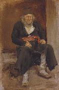 Paul Raud An Old Man from Muhu Island oil painting reproduction